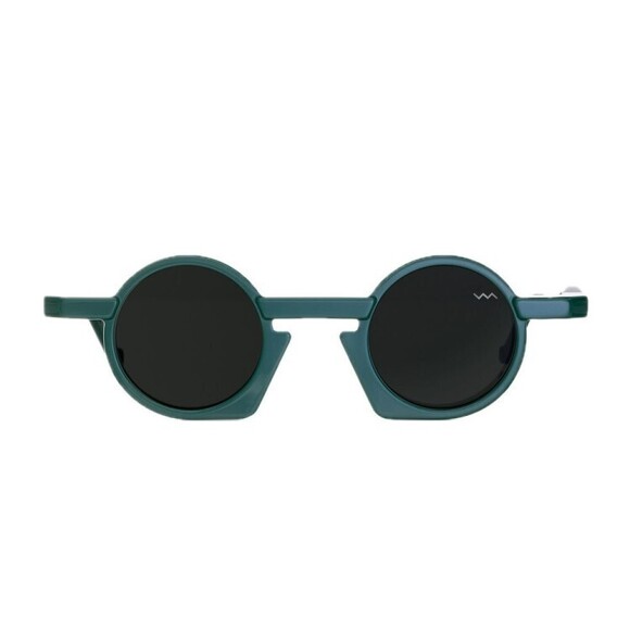 Vava Bl0043 Black Label Architectural Round Sunglasses - NWT